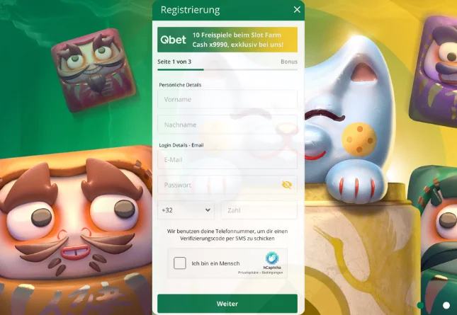 Qbet login